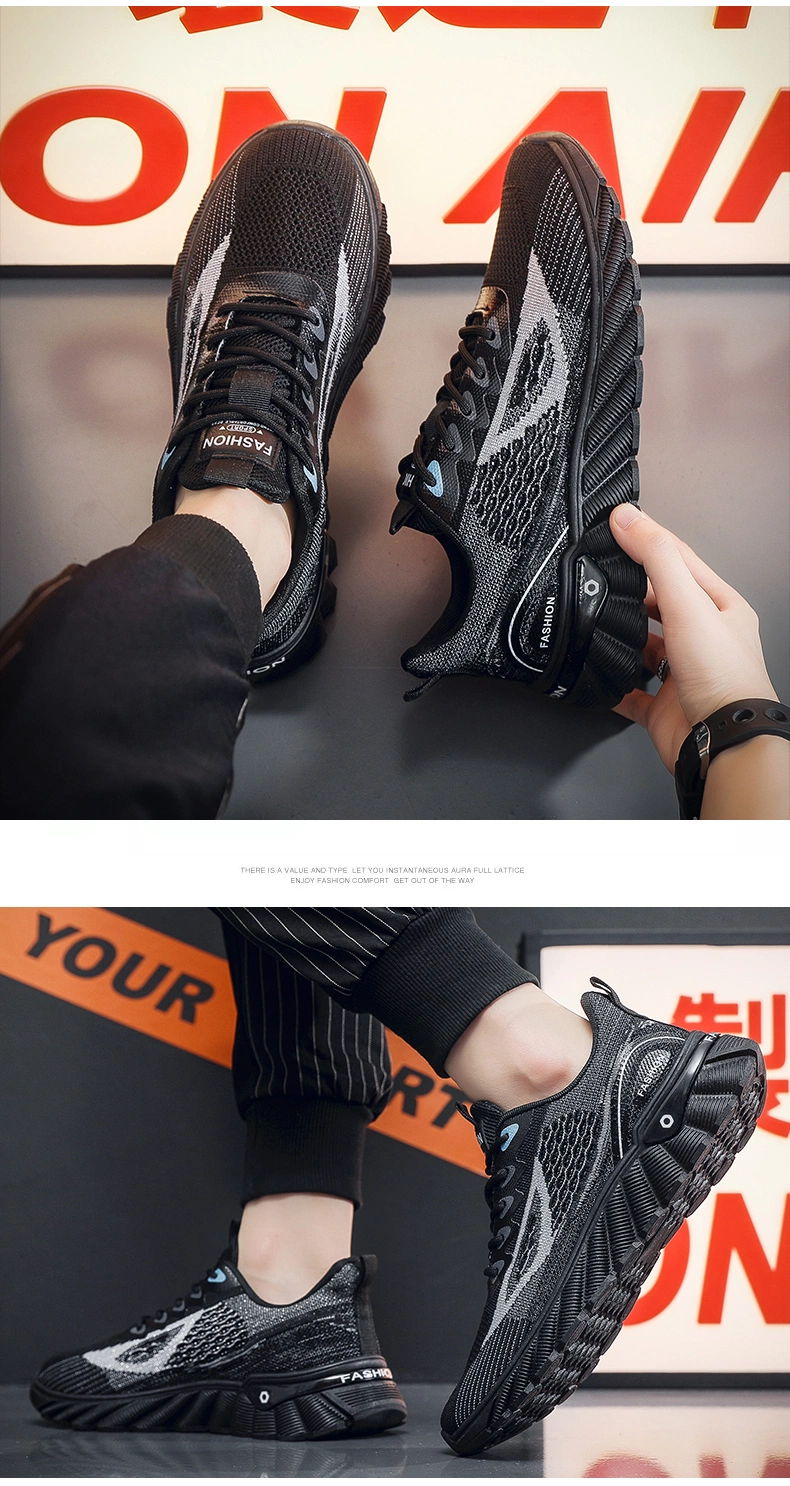 Autumn and Winter New Men&prime;s Jogging Shoes Casual Sports Shoes