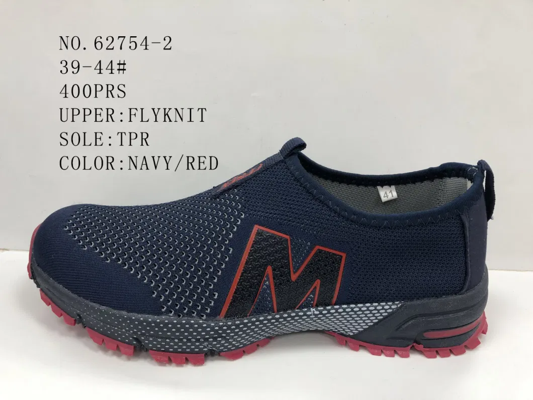 Men and Lady Anti-Skid Comfortable Breathable Sport Running Slip-on Shoes