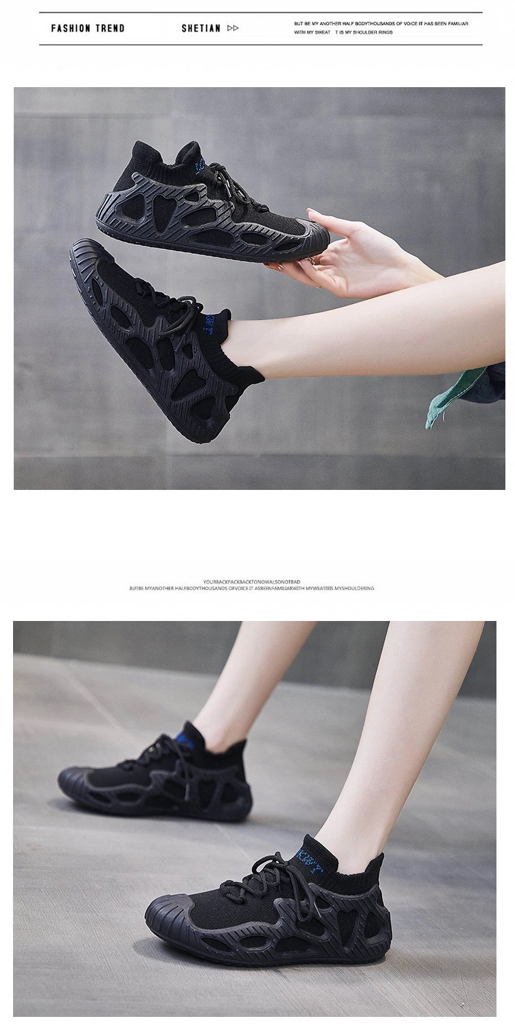 Women&prime;s 3D Stereoscopic Support Sneakers Jogging Running Shoes