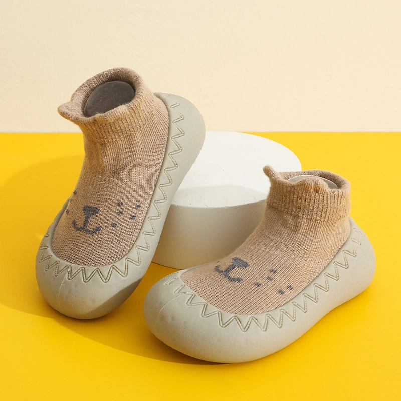 Organic Cotton Colourful Softy Comfortable Sock Shoes Toddler Baby Booties Moccasins