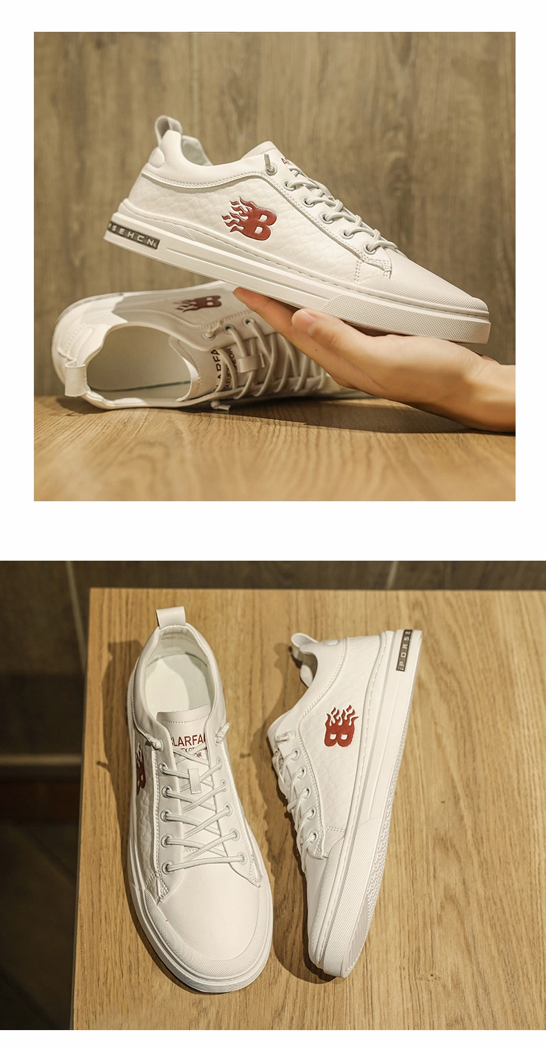 Fashionable Casual Board Sneakers Slip on Lazy Walking Style Shoes for Men