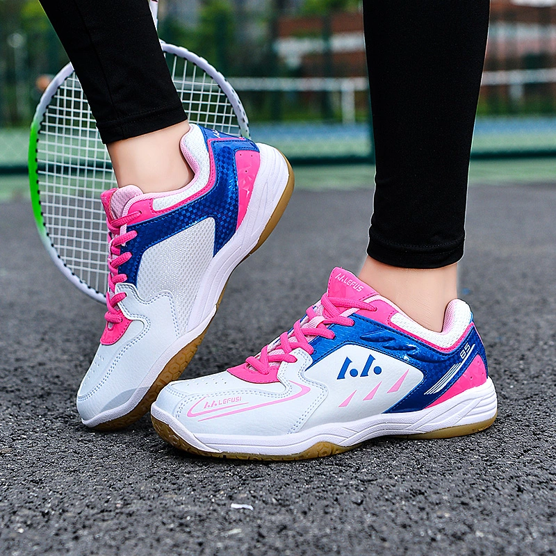 New Wholesale Cheap Men&prime;s and Women&prime;s Badminton Shoes Customized Indoor Gym Training Shoes Professional Edition