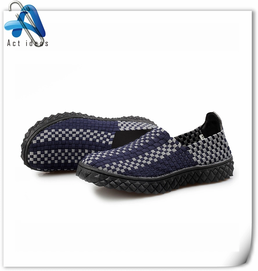 Handmade Woven Elastic Shoes Women