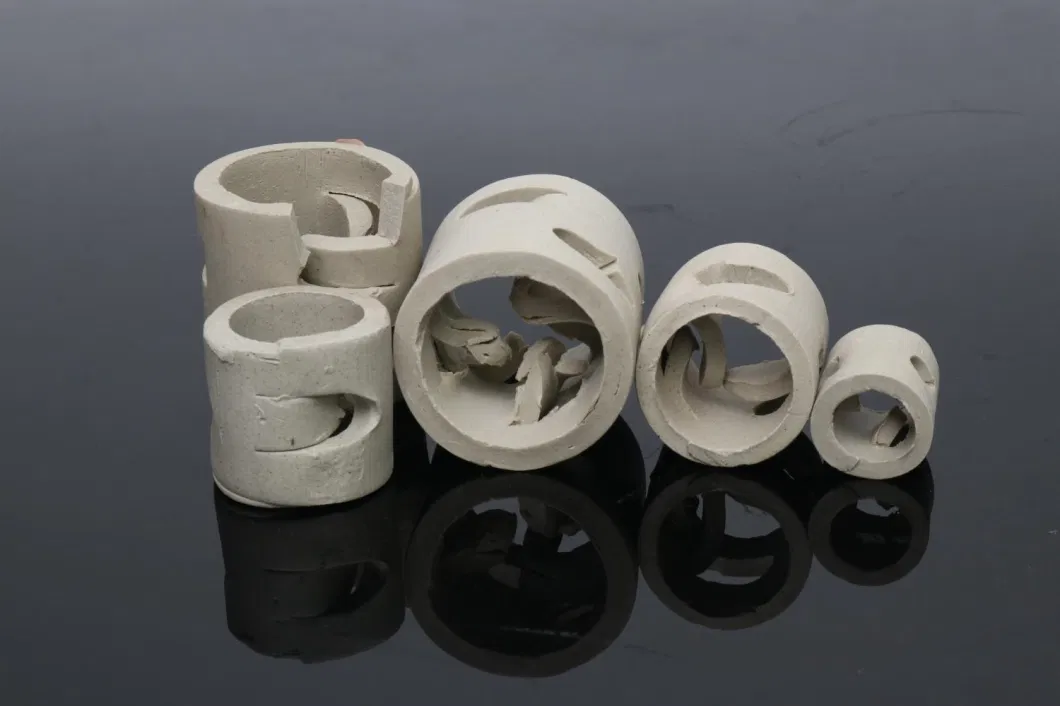 Ceramic Random Packing Ceramic Pall Ring for Tower Packing in Chemical