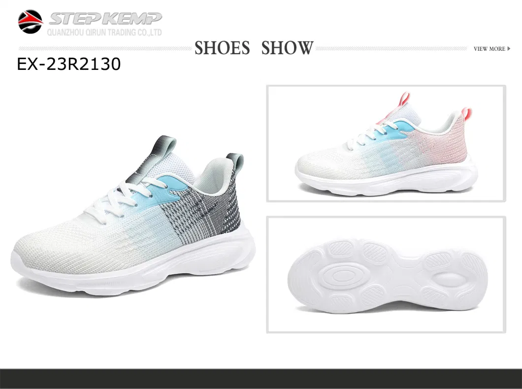 Women Lace up Lightweight Walking Running Shoes Ex-23r2130