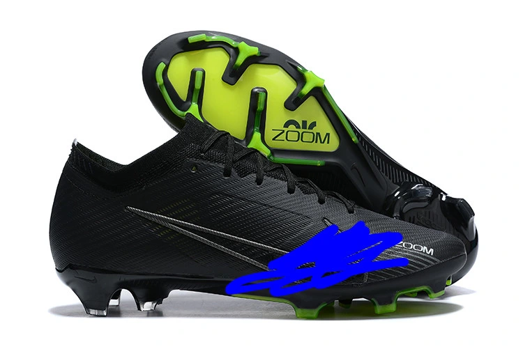 Nk Assassin 15th Generation High Top Bonded Pack Full Air Cushion Waterproof Knitted Fg Soccer Boots Cleats Air Zoom Mercurial Superfly IX Elite Football Shoes