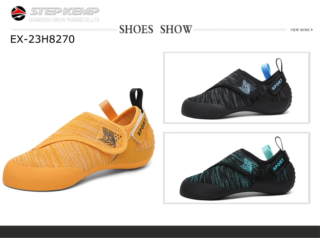 Unisex Outdoor Rubber Rock Climbing Shoes for Sport Climbing and Bouldering Ex-23h8270