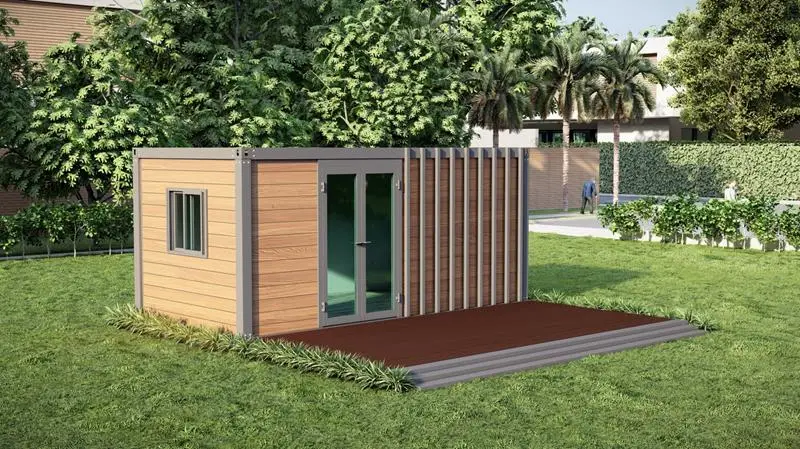 Portable Luxury Flat Pack Office Foldable Prefab House Apartment