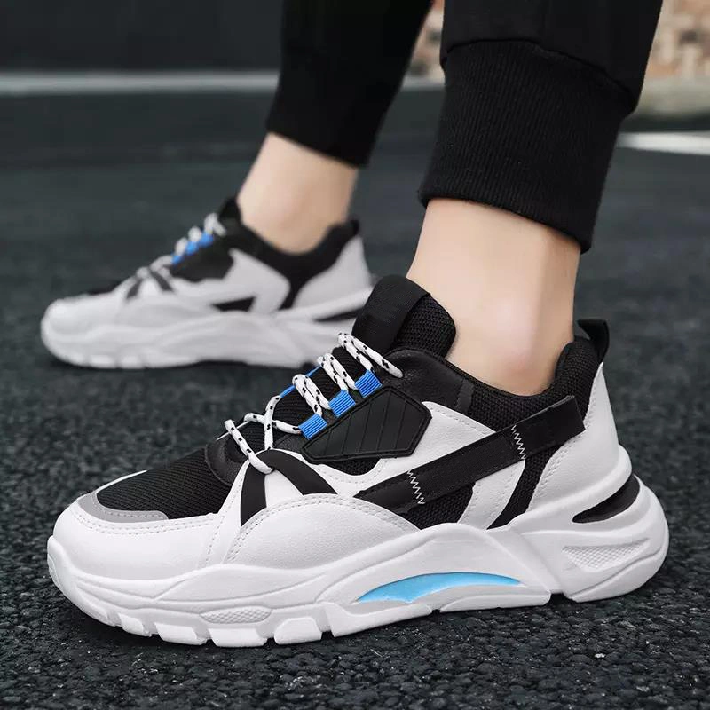 Adit Running Shoes Lace up Sneakers Comfortable Jogging Flat Men Shoes