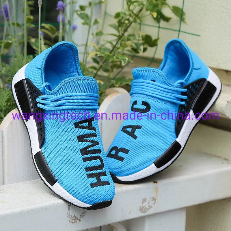 Wholesale OEM ODM Breathable Leisure Sports Running Shoes Men&prime;s Street Fashion Trend Flying Woven Tide Mesh Athletic &amp; Sports Shoes