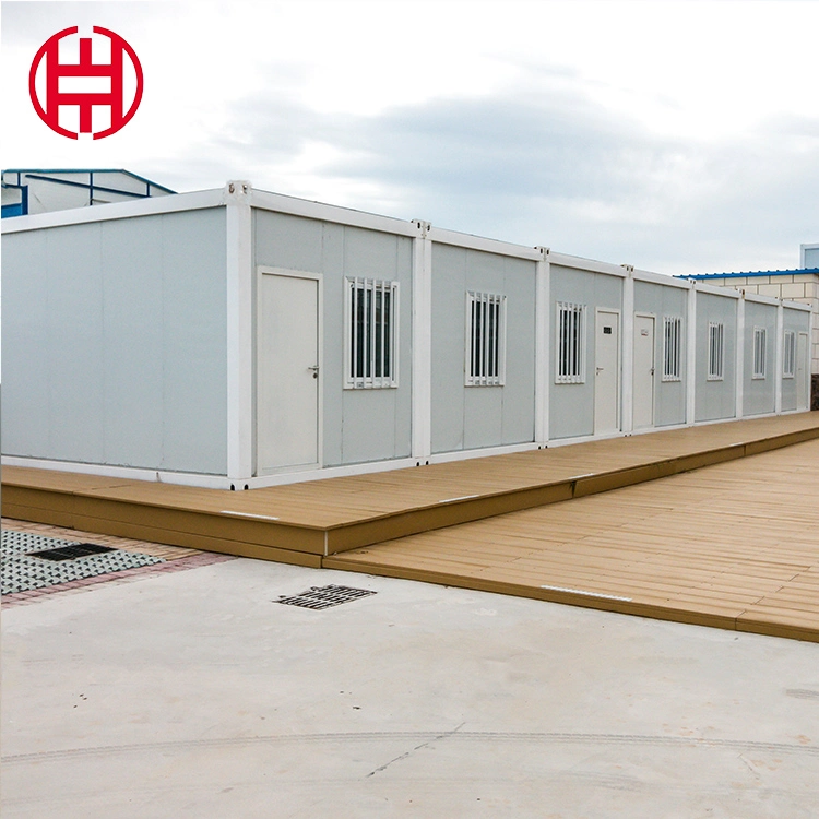 Prefab Container House Apartment Office Family Business Prefabricated Steel Structure Coffee Shop Wooden Style