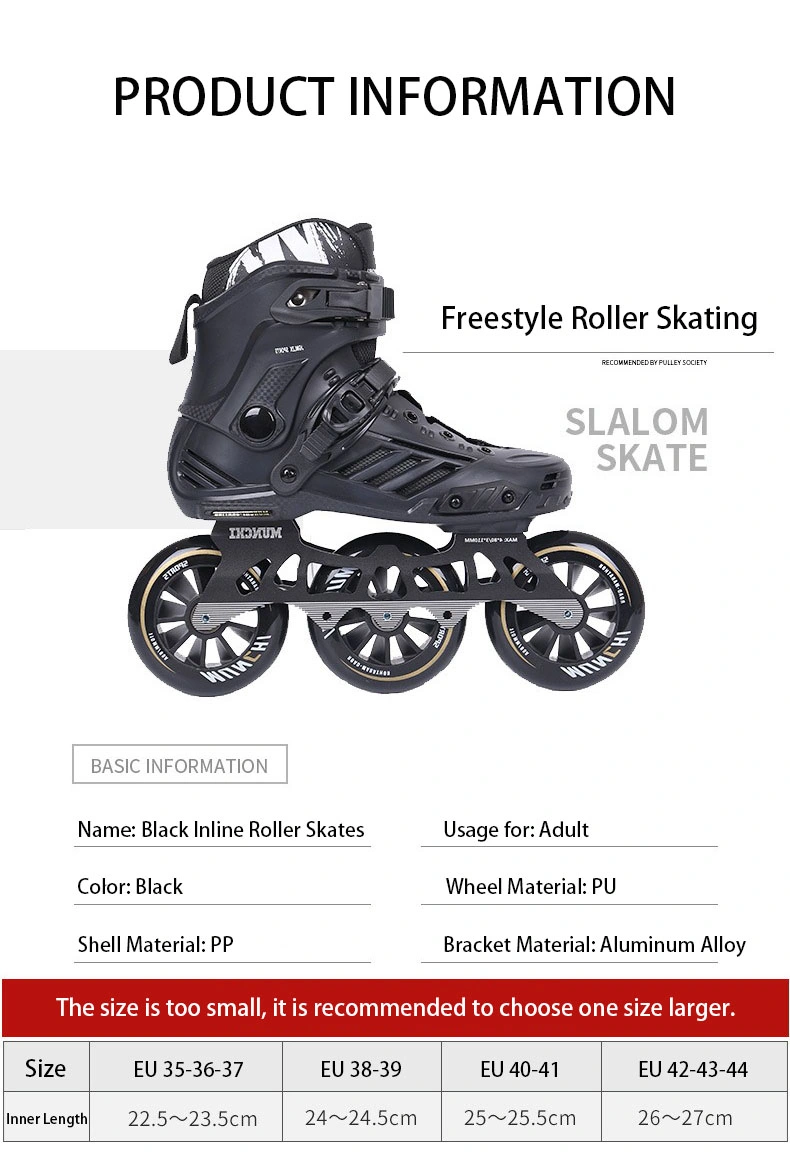 Cheaper Quad Wheels Pattinare Roller Skate Shoes PU Leather Roller Skate &amp; Breathable Roller Skate Shoes for Adults