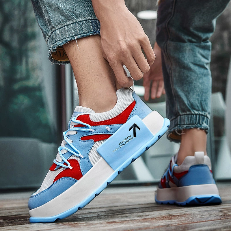 Mens Fashion Trend School Footwear Shoes Male Outdoor Causal Walking Sneakers Men Running Jogging Sports Shoes