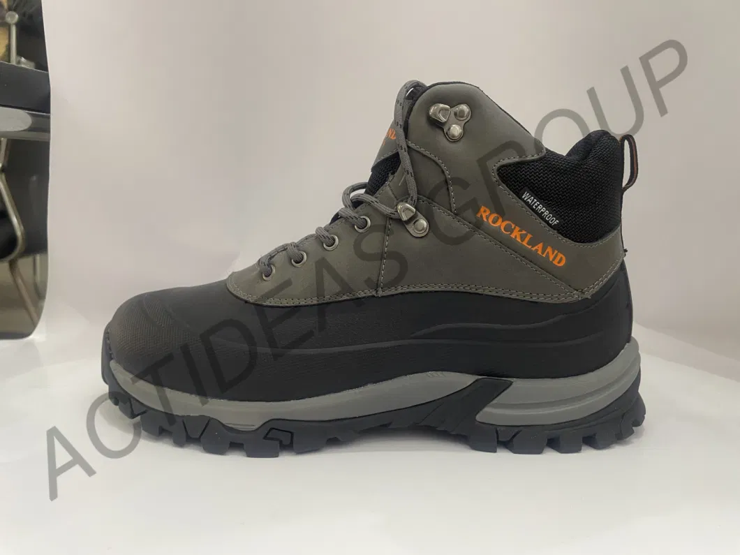 Custom Trendy Non Slip Durable Breathable Unisex Women Men&prime;s Sport Trekking Boots Waterproof Hiking Shoes for Men