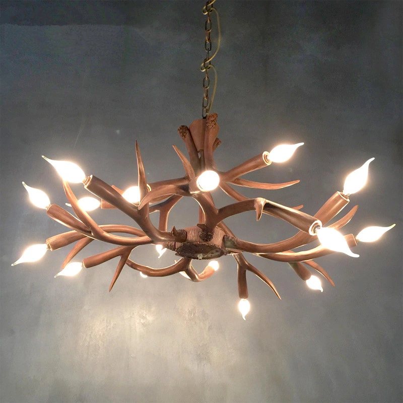 Mule Deer Antler Chandelier for Bar Coffee Sitting Room Wh-AC-23