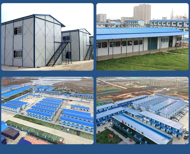 Steel Structure+Sandwich Panel Labor Camp Prefabricated Apartments Building Prefab Home