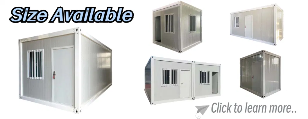 Cheap Glass Mobile Steel Luxury Customization Container Home Solar Prefab Apartments Buildings