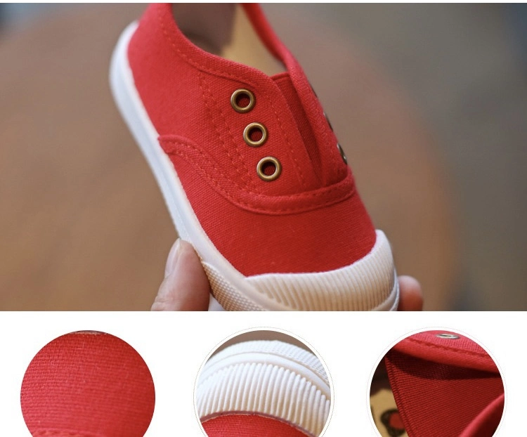 Girls Boys Canvas Running Sport Baby Soft Kids Casual Sneakers Shoes