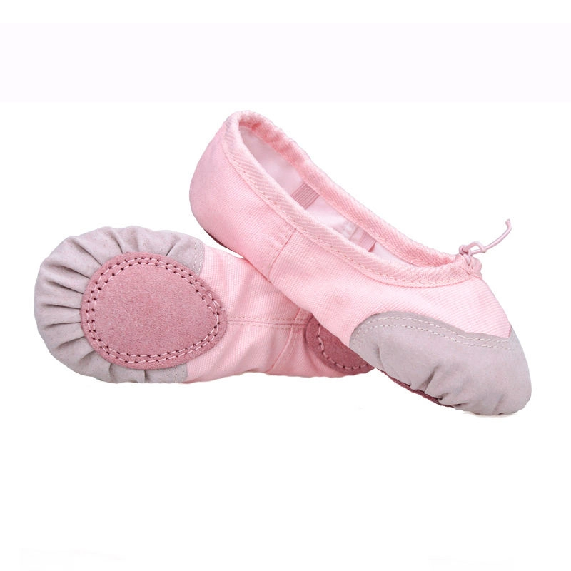 Girls Women Soft Sole Ballet Slippers Dance Shoes