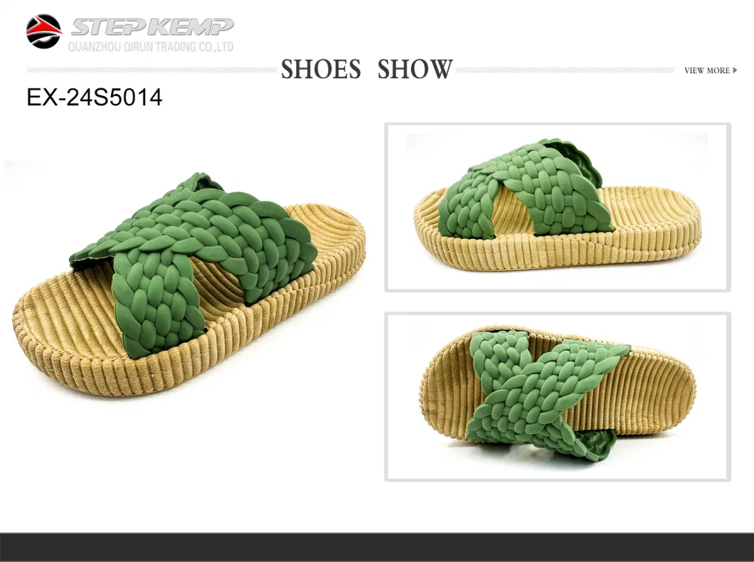 New Women&prime; S Slippers Casual Sandals Beach Shoes Walk Shoes 24s5014