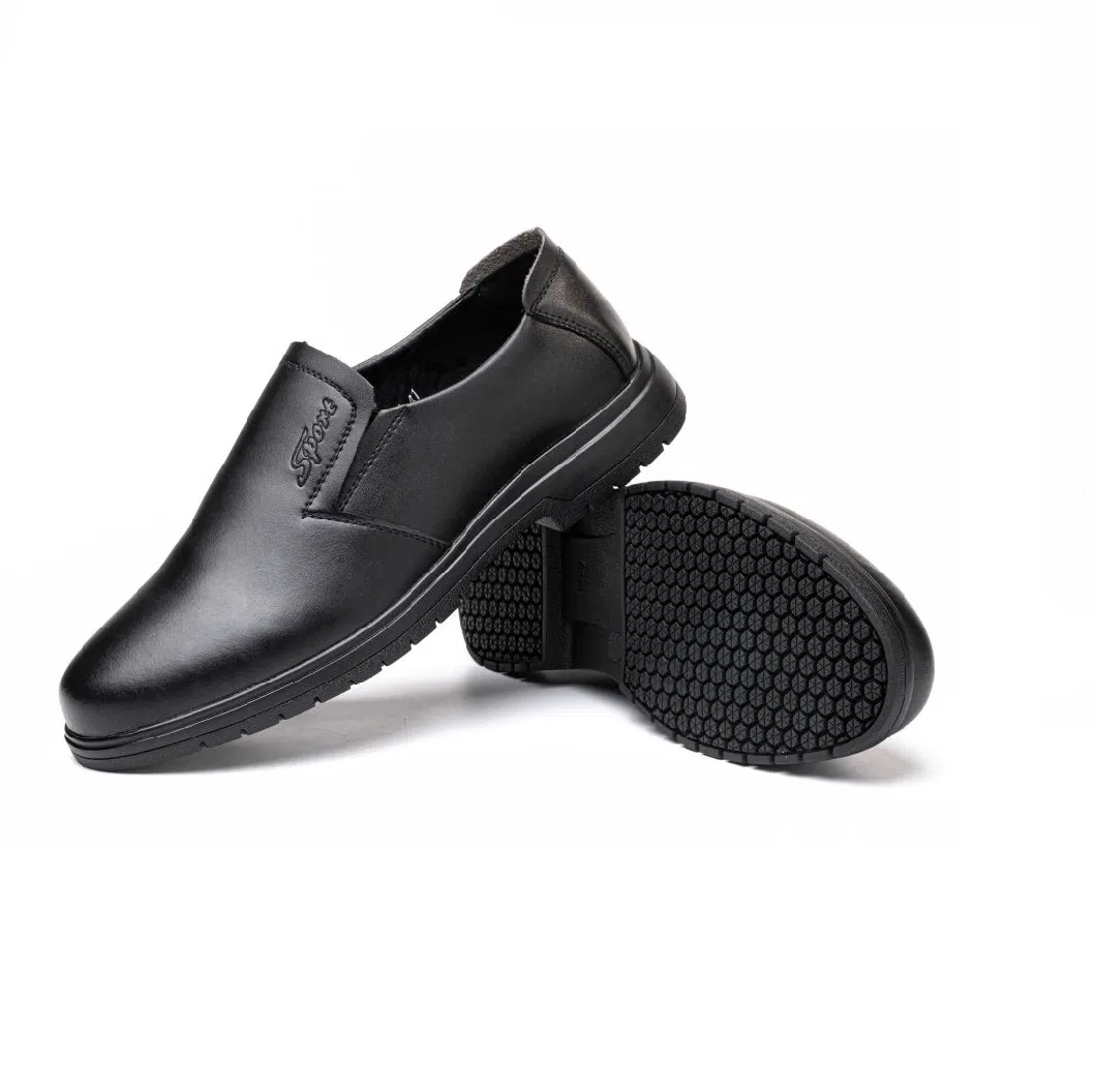 Comfortable Genuine Leather Chef Shoe for Kitchen and Officer with Leather Lining