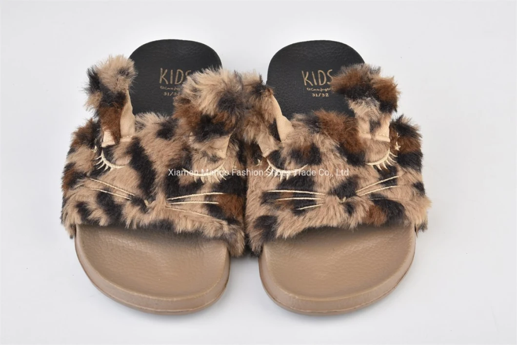 Girls Babouche Platform Mules Kids Slipper Shoes Outdoor Slippers