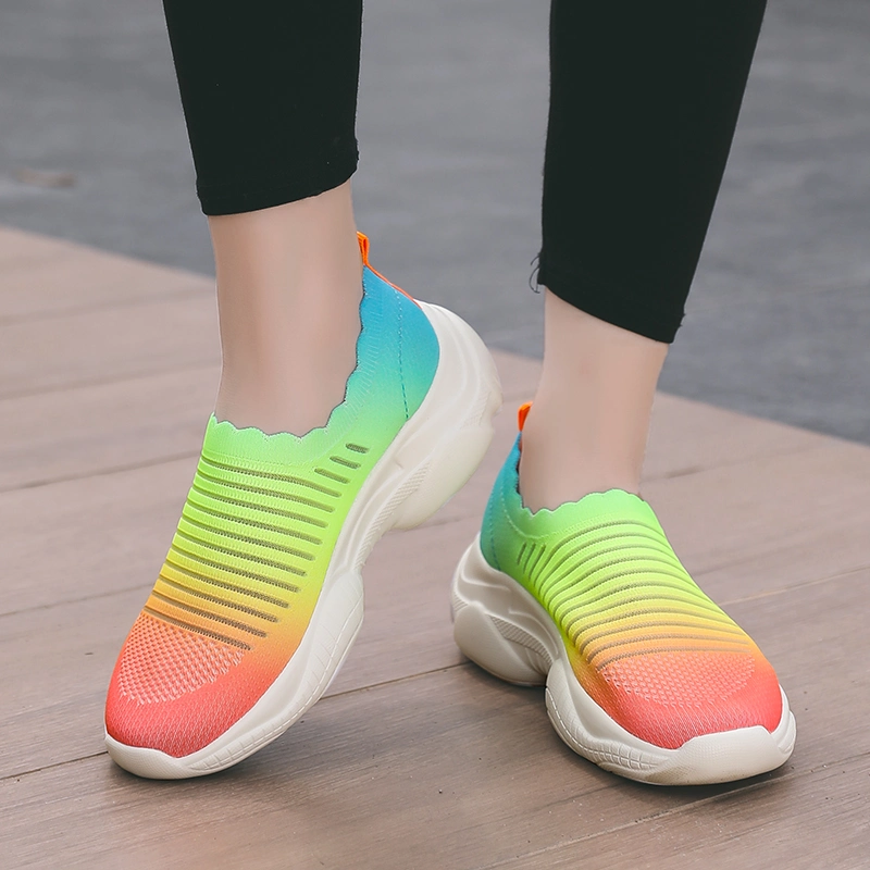 Women Fashion Walking Sneaker Running Shoes Comfortable Female Outdoor Sports Shoes