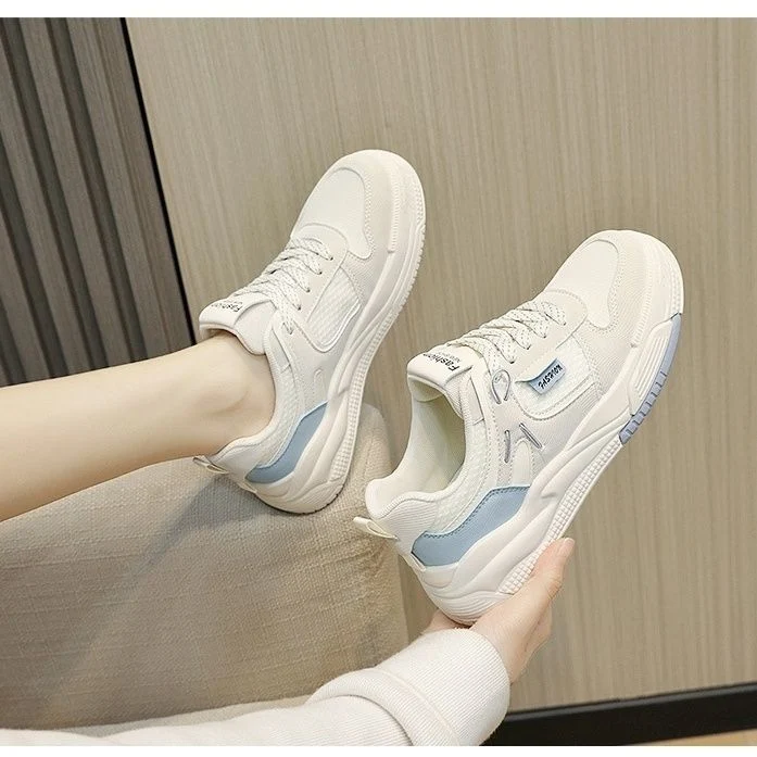 Fashion Tide Sneakers Female New School Students Skateboard Shoes Breathable Mesh Casual Sports Shoes for Women