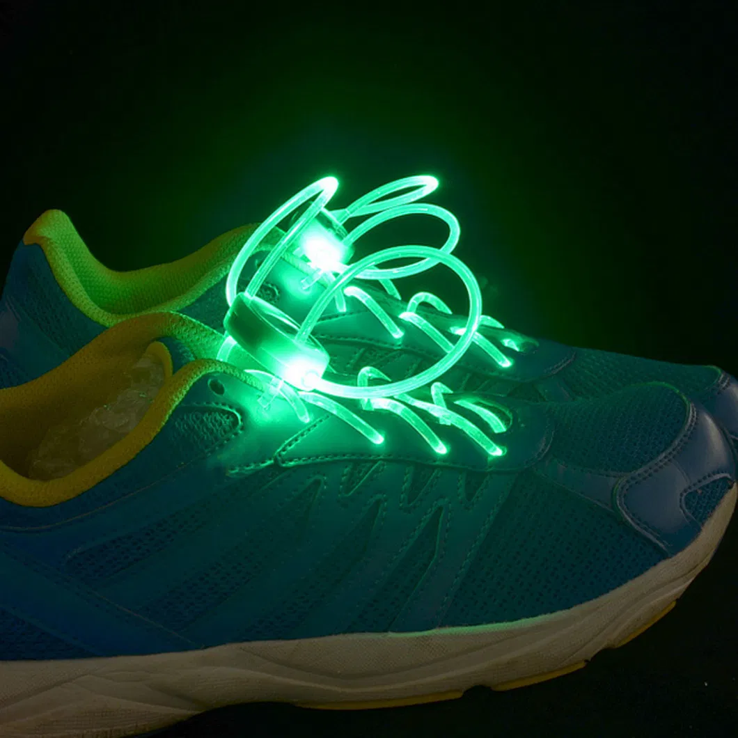 LED Glowing Shoelaces Flashing Shoelaces Night Light Shoes