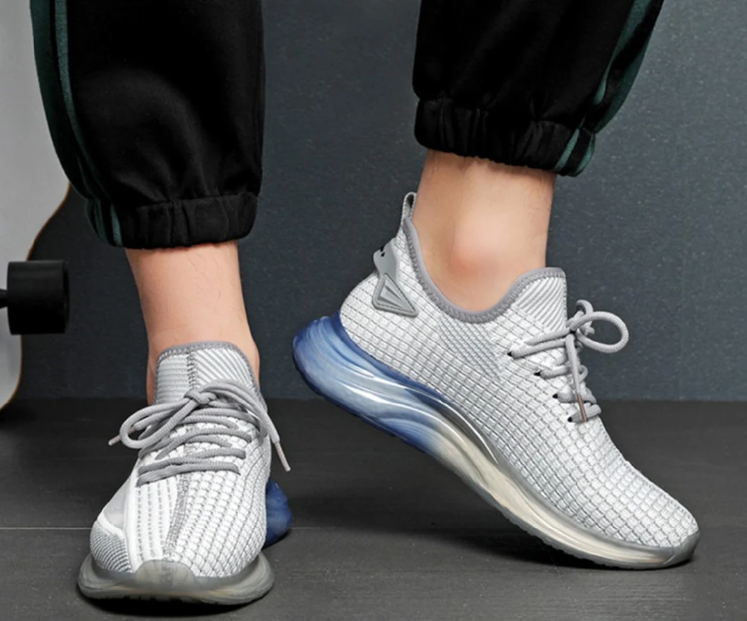 New Arrival Cross-Border Shoes Knitted Non-Slip Sneakers Running Shoes