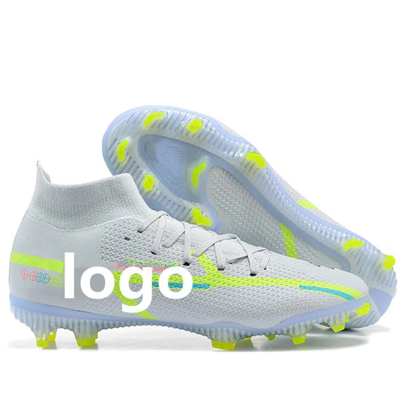 2024 Sports Kids Football Boots Soccer Shoes Custom Fashion Summer Cotton Box