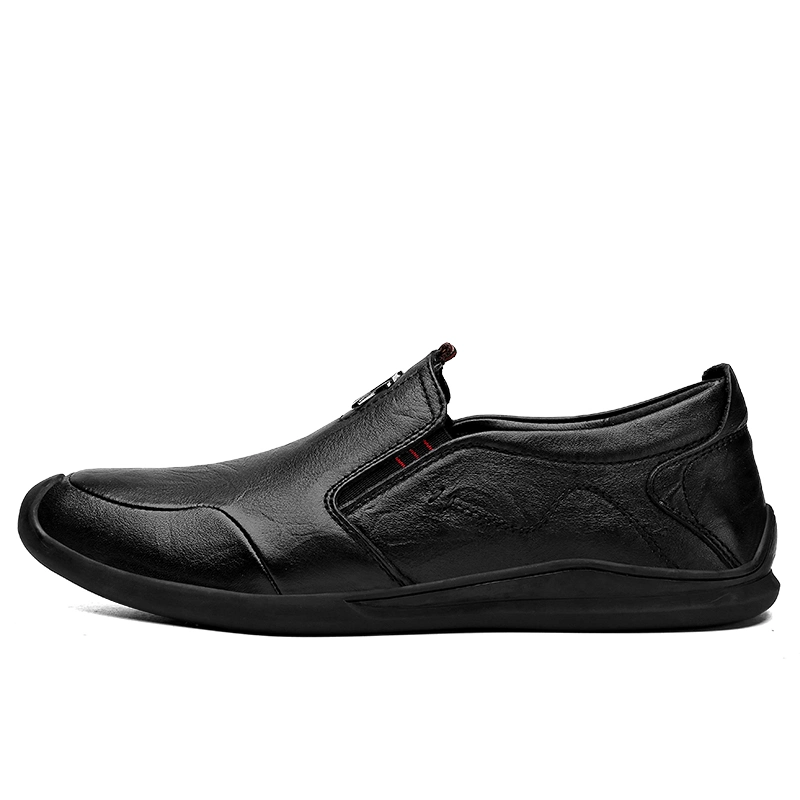 Men&prime; S Lazy Shoes with Soft Leather Top and Comfortable Casual Shoes