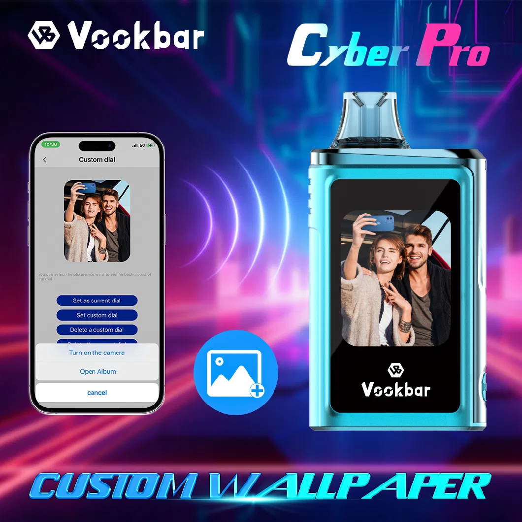 Vookbar Cyber PRO New 20000puff British Zbood Mrvi Flex Slim Tabacco Random Vapor Vape