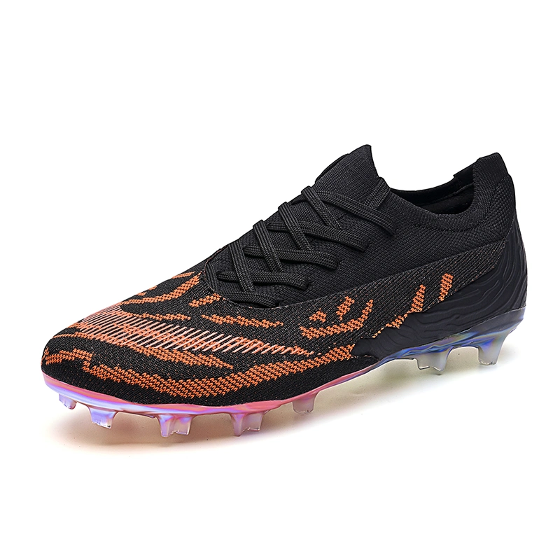 Hot Selling Soccer Running Spike Jogging Sport Trainer Men Football Shoes