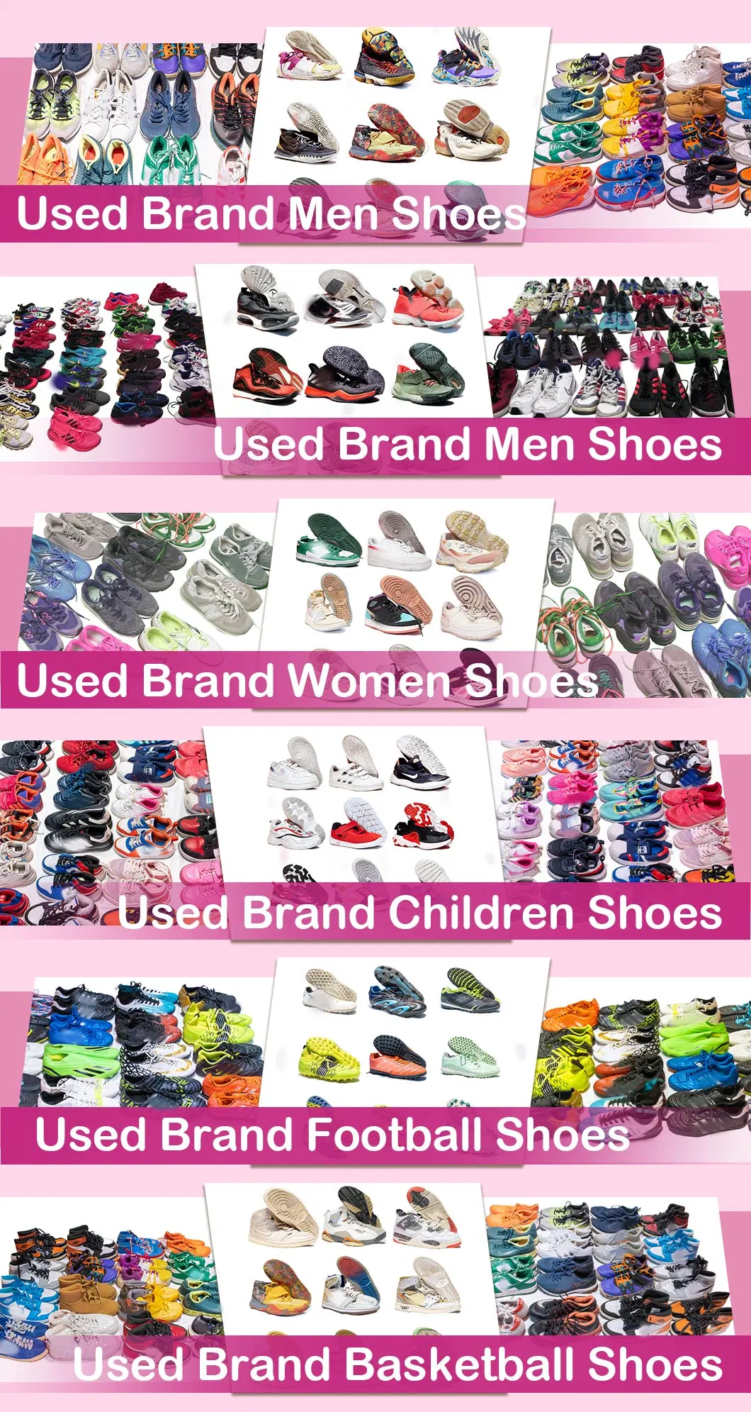 Wholesale Second Hand Branded Shoes Bal AAA Used Brand Sport Original Shoes Bulk Used Shoes Zapatos De Marca Usados