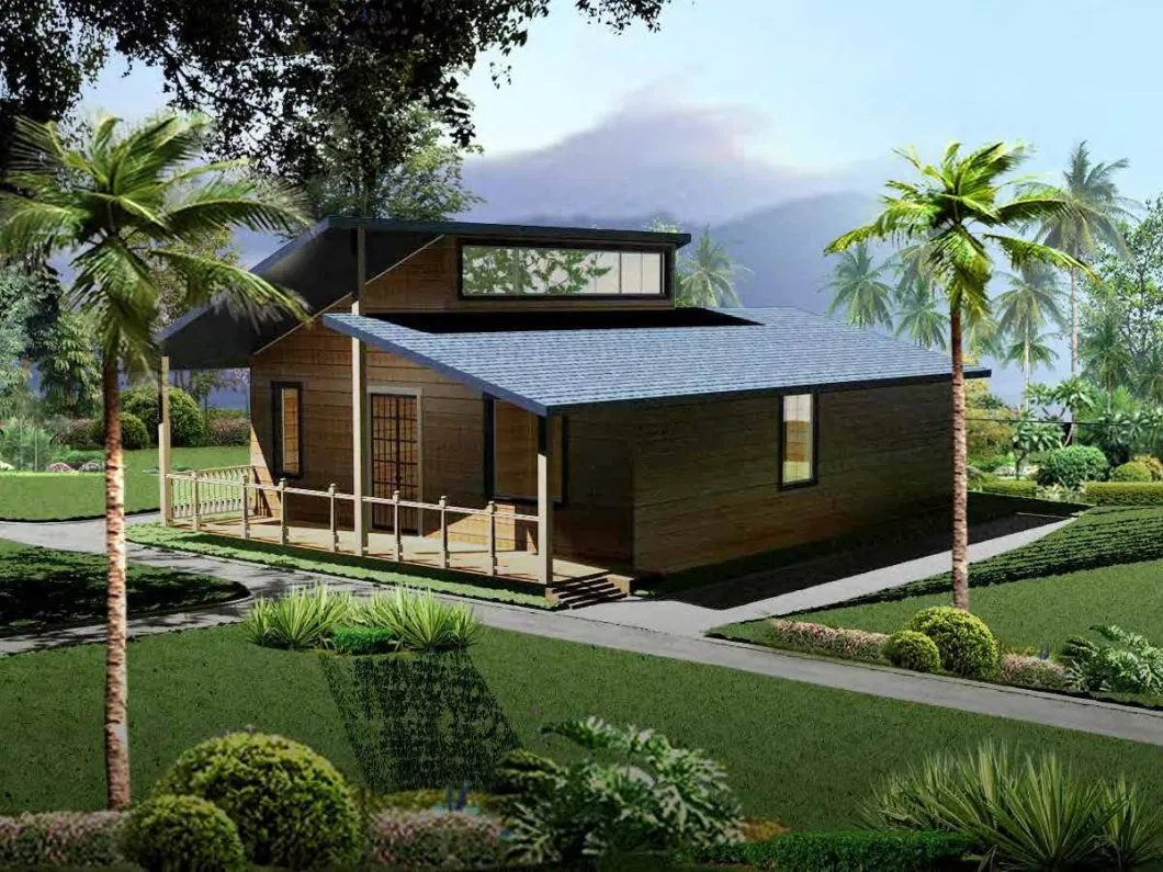 Low Cost Economical Prefabricated House Fast Build Villa Tiny Size Home Prefab Casa Design Resort Hotel Apartment