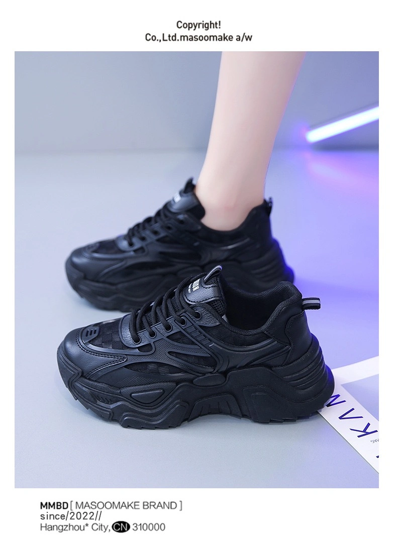 Wholesale Sneaker Tennis Running Sporting Ladies Fashion Shoes for Women Athletic-Sports-Shoes Casual Comfort Women-S-Shoes Wedge Heels Platform Female Shoes