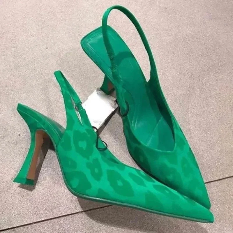 Hot Sale Large Size Women Thick High Heels Sandal Pump Zara Shoes