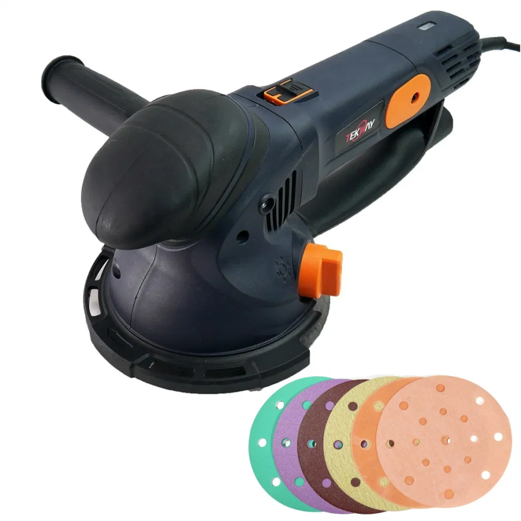 Tekway Hot Sale Portable Electric Random Orbital Sander Machine Car Panel Polisher Palm Sander Tools