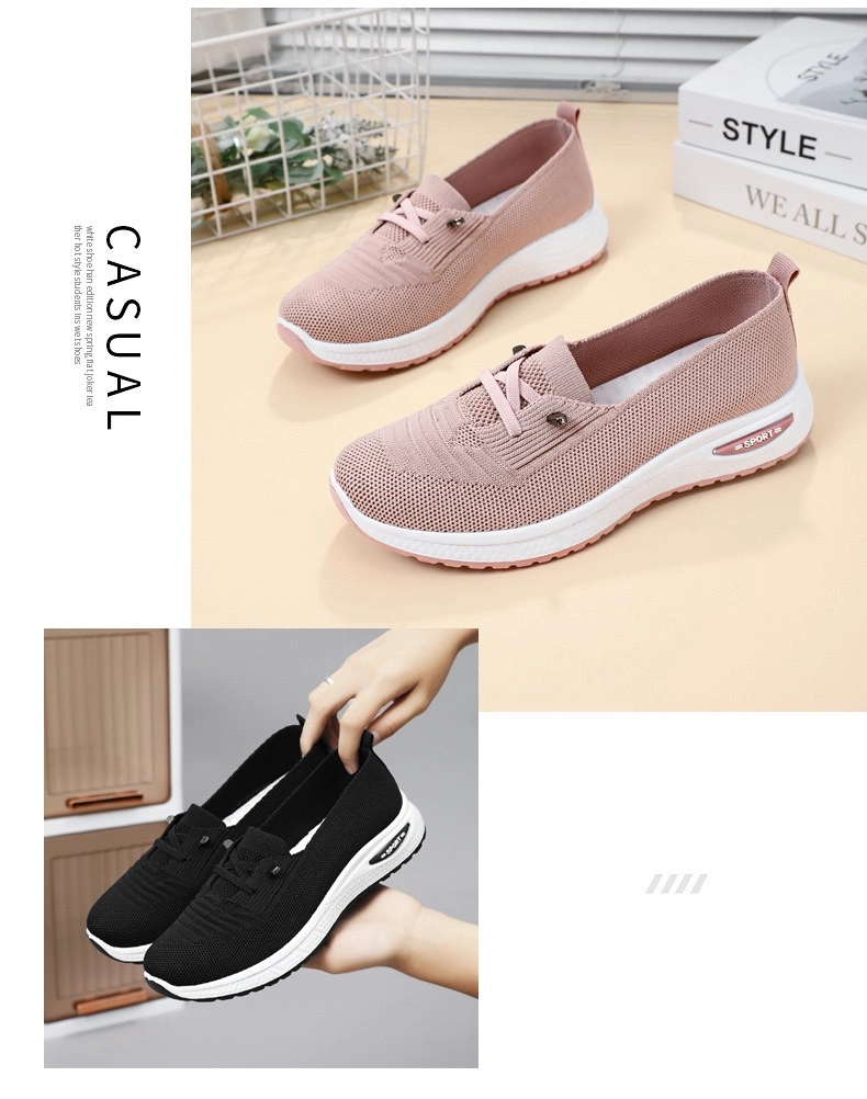 Fashion Sneakers Shoes Top Quality Cheap Price Womens Sporting Tennis Shoes Athletic-Sports-Shoes Outdoor Running Shoes Trendy Ladies Casual Flat Loafers Shoes