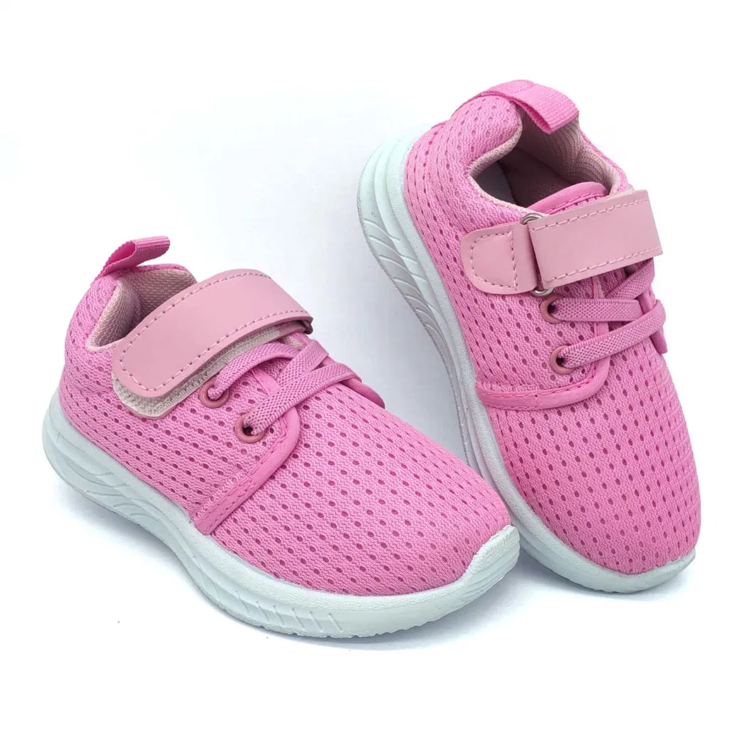 Toddler Girl Breathable Sneakers Baby Pink China for Sports Shoes