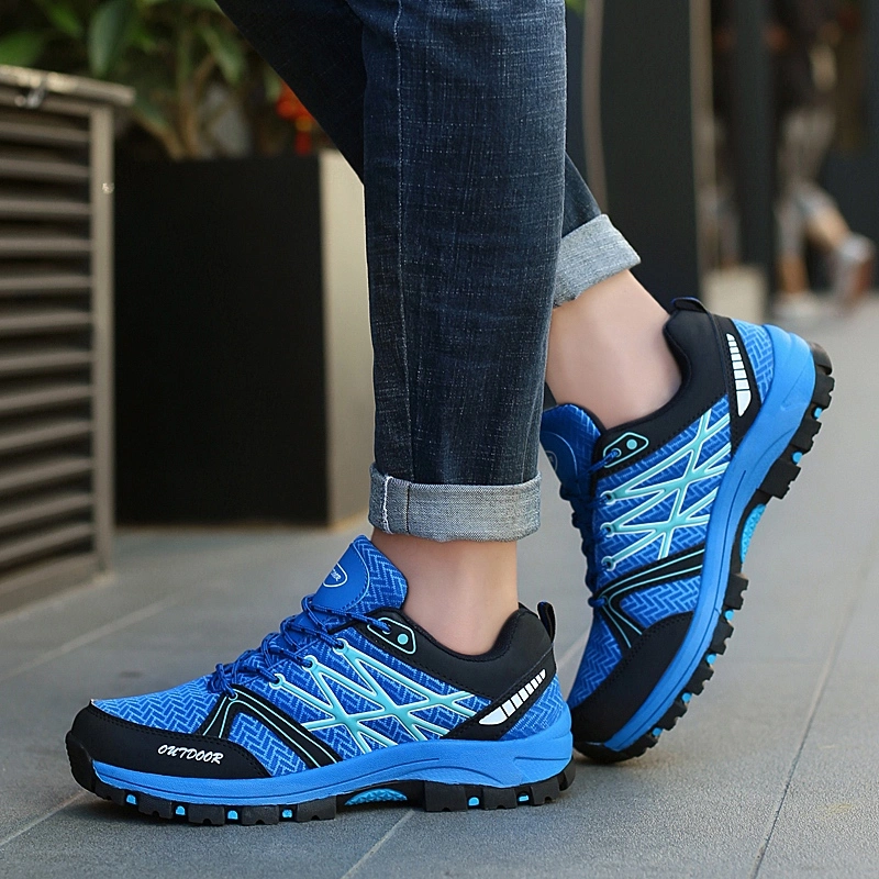 New Classics Style Men Hiking Shoes Lace up Men Fashion Casual Sports Shoes Outdoor Jogging Trekking Sneakers Shoes