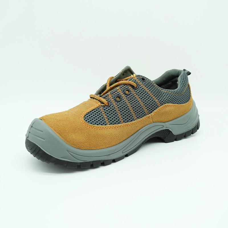 Suede Leather Anti Puncture Safety Shoe for Welding