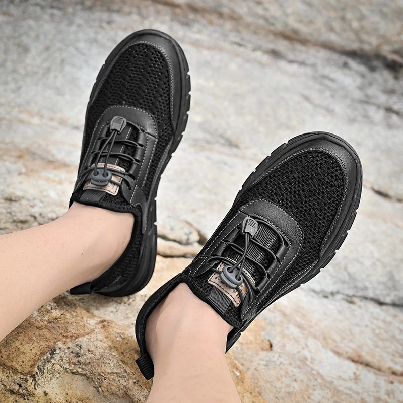 New Men Mesh Casual Shoes Slip on Walking Style Shoes