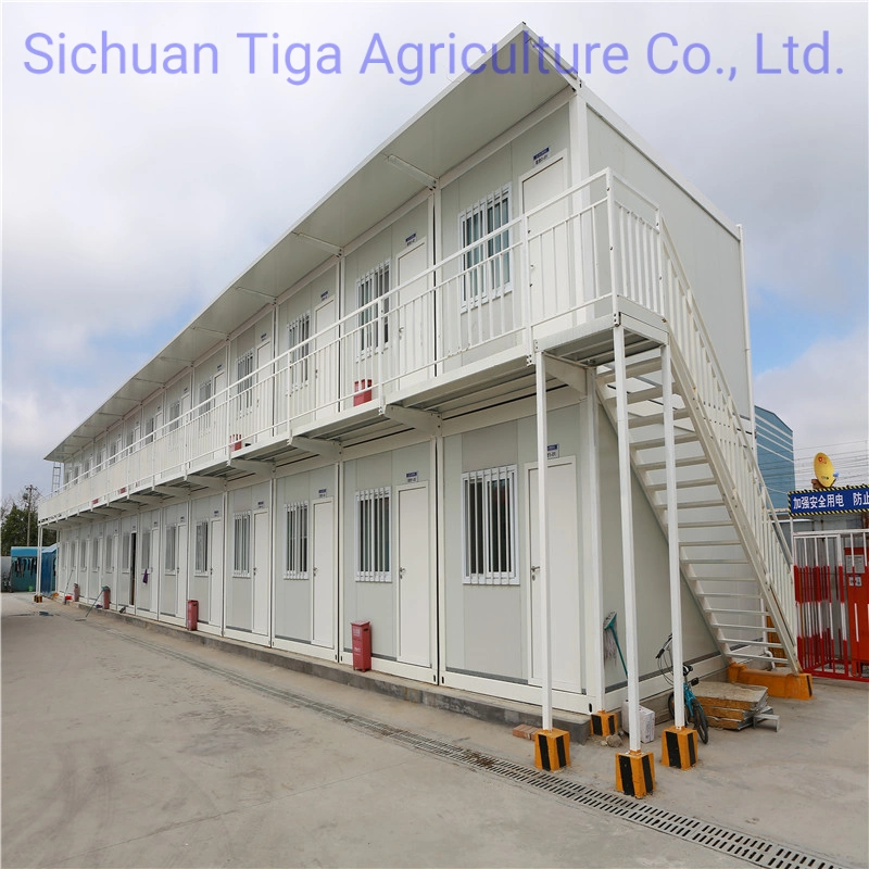 Wholesale 20 Foots 40 Foots Modular Prefab 2 Storey Container House Apartment Building