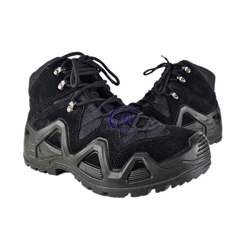 Wholesale Men Leather Boots Hiking Shoes Trekking Outdoor Waterproof Hiking Boots Sport Camping Climbing Mountain Shoes