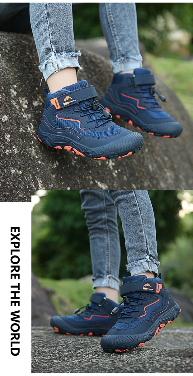 Cross-Border New Leisure Fashion Autumn and Spring Outdoor Children&prime;s Casual Non-Slip Sport Shoes