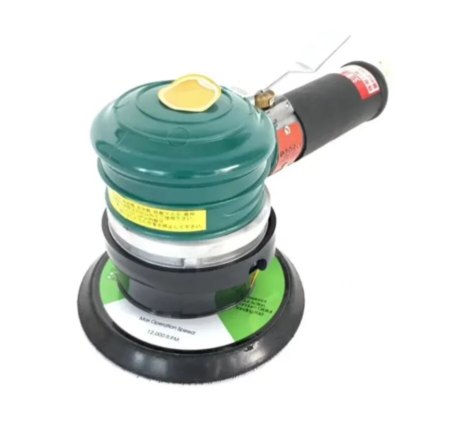 6 Inch Non-Vacuum Pneumatic Tool Air Polisher Air Random Orbital Sander