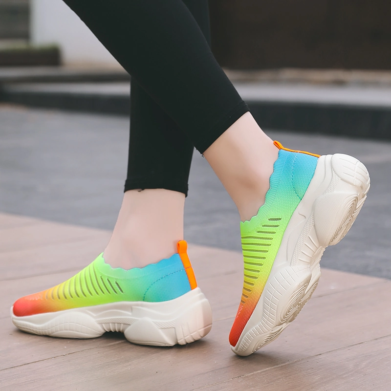 Women Fashion Walking Sneaker Running Shoes Comfortable Female Outdoor Sports Shoes