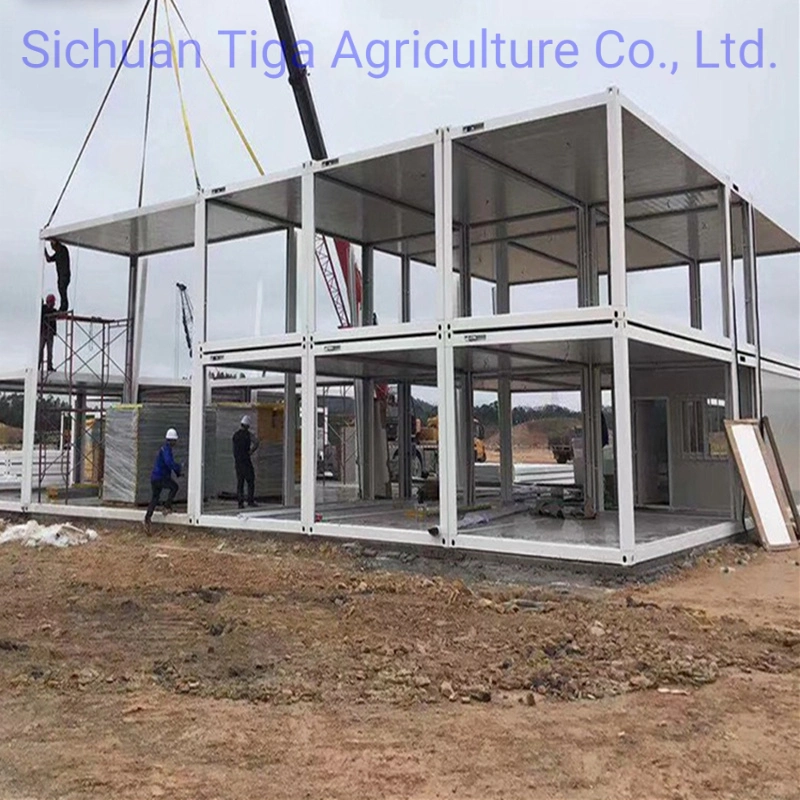 Wholesale 20 Foots 40 Foots Modular Prefab 2 Storey Container House Apartment Building